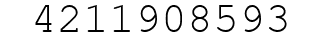 Number 4211908593.