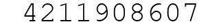 Number 4211908607.