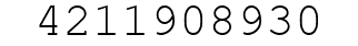 Number 4211908930.