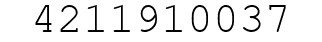 Number 4211910037.