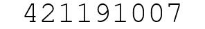 Number 421191007.