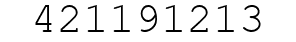 Number 421191213.