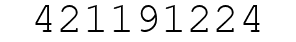 Number 421191224.