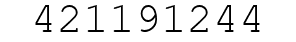 Number 421191244.