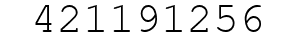 Number 421191256.