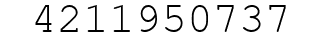 Number 4211950737.