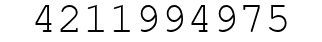 Number 4211994975.