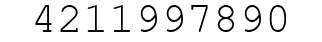 Number 4211997890.