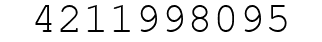 Number 4211998095.