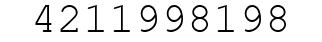 Number 4211998198.