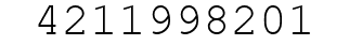 Number 4211998201.