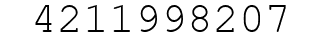 Number 4211998207.