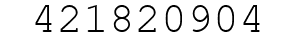 Number 421820904.