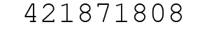 Number 421871808.