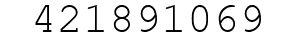 Number 421891069.