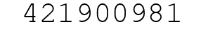Number 421900981.