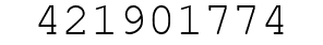 Number 421901774.