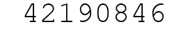 Number 42190846.