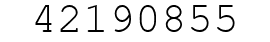 Number 42190855.