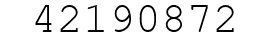 Number 42190872.