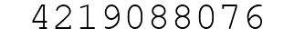 Number 4219088076.
