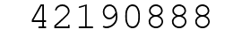 Number 42190888.