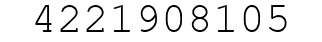 Number 4221908105.