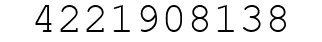 Number 4221908138.