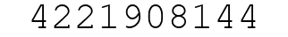 Number 4221908144.