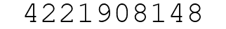 Number 4221908148.