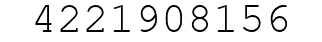 Number 4221908156.