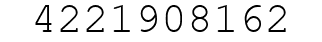 Number 4221908162.