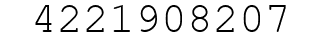 Number 4221908207.