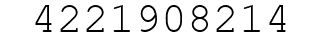 Number 4221908214.