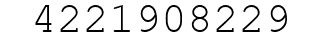 Number 4221908229.