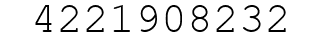 Number 4221908232.