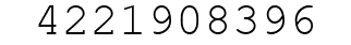 Number 4221908396.
