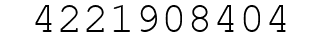Number 4221908404.