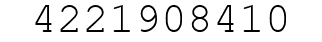 Number 4221908410.