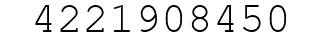 Number 4221908450.
