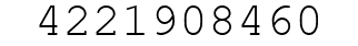 Number 4221908460.