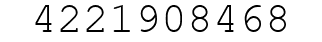 Number 4221908468.