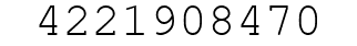 Number 4221908470.