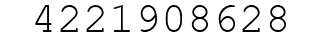 Number 4221908628.