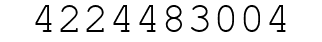 Number 4224483004.