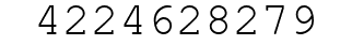 Number 4224628279.