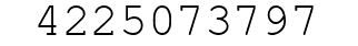 Number 4225073797.