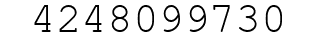 Number 4248099730.