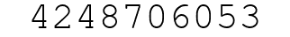 Number 4248706053.