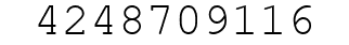Number 4248709116.